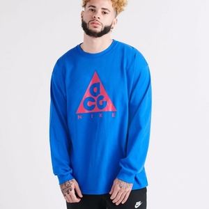 racer blue nike shirt